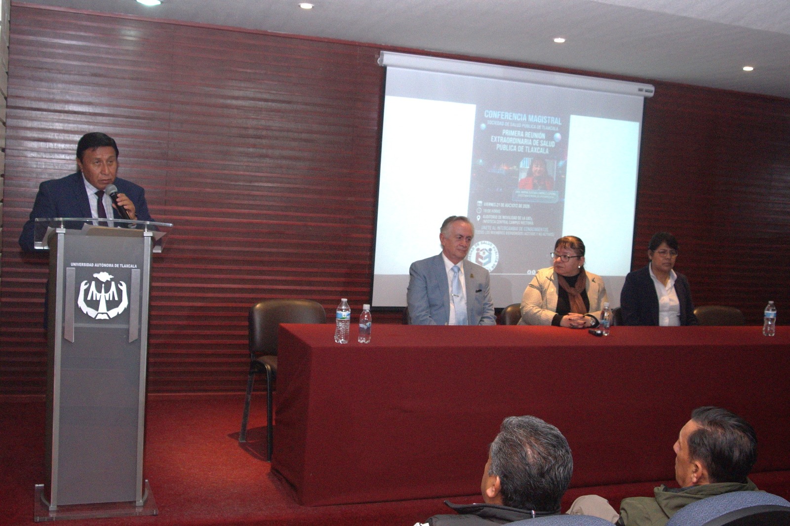 La UATx fue sede de la Primera Reunión Extraordinaria de Salud Pública de Tlaxcala